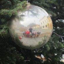 Ovečky u vánočního stromu 22