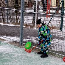 Rybičky ve sněhu
